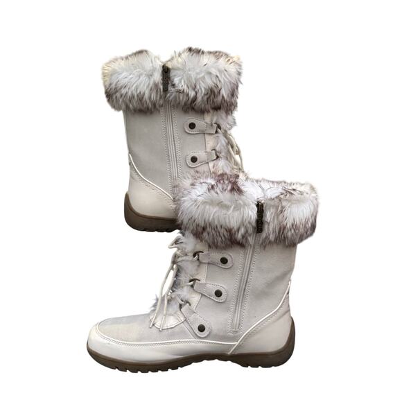 SPORTO Minor Waterproof Suede Mid-Calf Boot with Faux Fur Trim Womens 11 - Picture 7 of 8